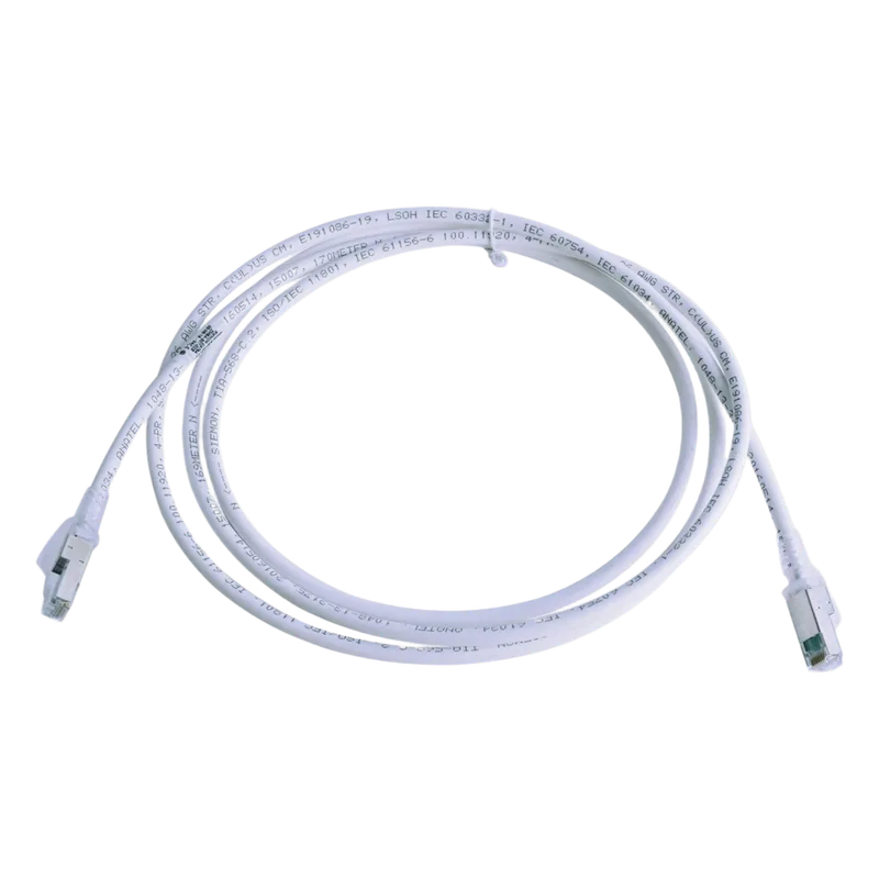 Patch Cord Z-MAX 6A Shielded / Categoría 6A / S/FTP y F/UTP / Smart Plug PCB / PoE y PoE+ / 360° Shield / Compatible con Cat5e y Cat6 SIEMON ZM6A-S17-02