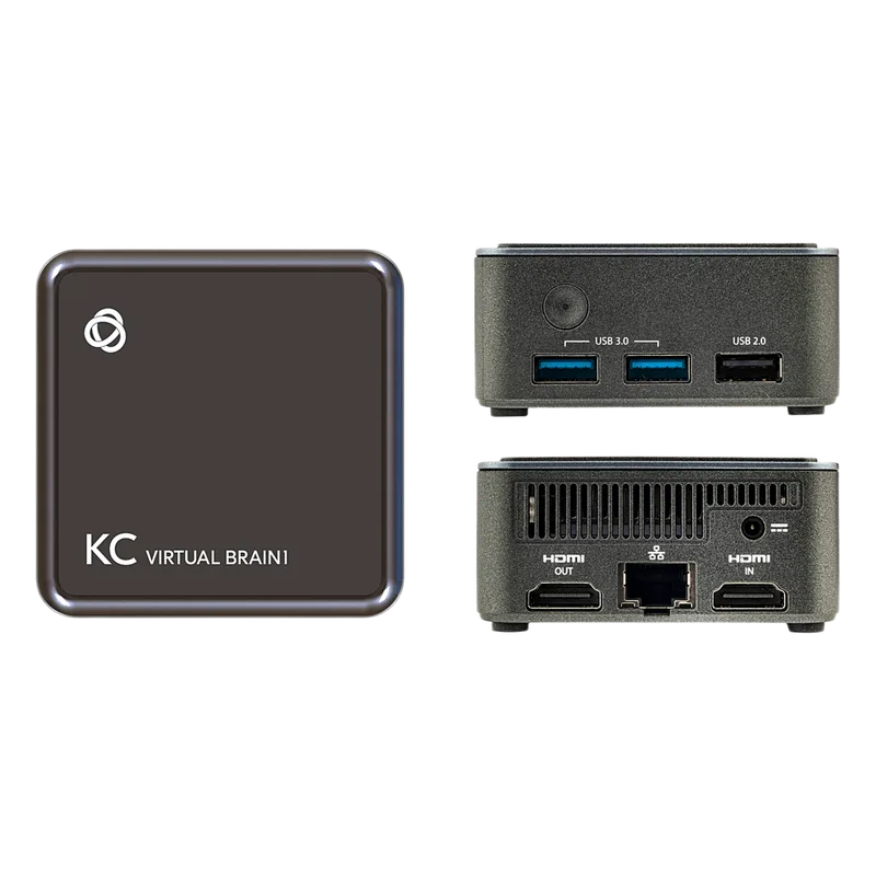 KC-Virtual Brain1 | Plataforma de Control de Espacios | 1 Instancia BRAINware | Control por Ethernet | Configuración Simple | Diseño Compacto KRAMER KC-VIRTUALBRAIN1