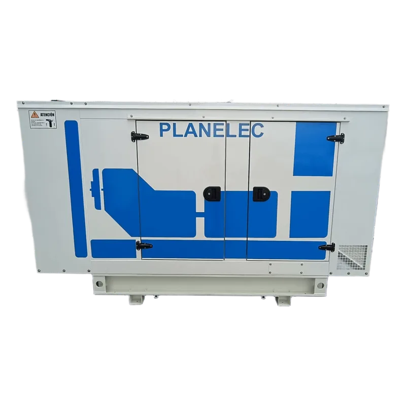 Planta de Emergencia Diesel / 42 kW (52 kVA) Emergencia / 38 kW (49 kVA) Continuo / 220/127 V / Trifásico 4 Hilos / Motor Cummins 4BTAA3.3G18 4 Cilindros/ Generador Stamford S1L2K1 / Control PEM-CAM Transferencia automática/ Tanque 125L. PLANELEC 033G18D0042B0160