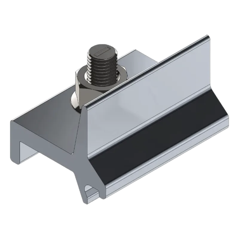 Pieza Para Conectar Rieles N Rail Basel en Transversal /Top Clip / Abrazadera para Fijación de N Rail 4.72 / N00009