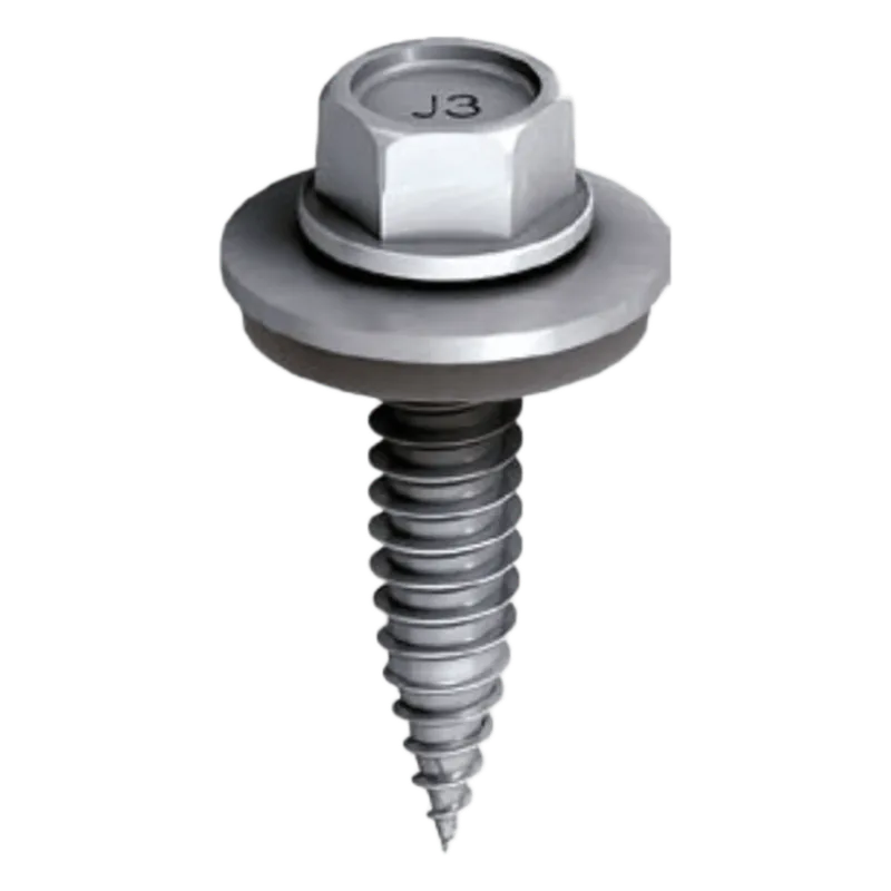 Tornillo Autoperforante EJOFAST / Acero Inoxidable A2 con Punta Endurecida / Arandela de Sellado de Acero Inoxidable / Aplicación Antideslizante / Para Instalaciones Fotovoltaicas BASEL M00111