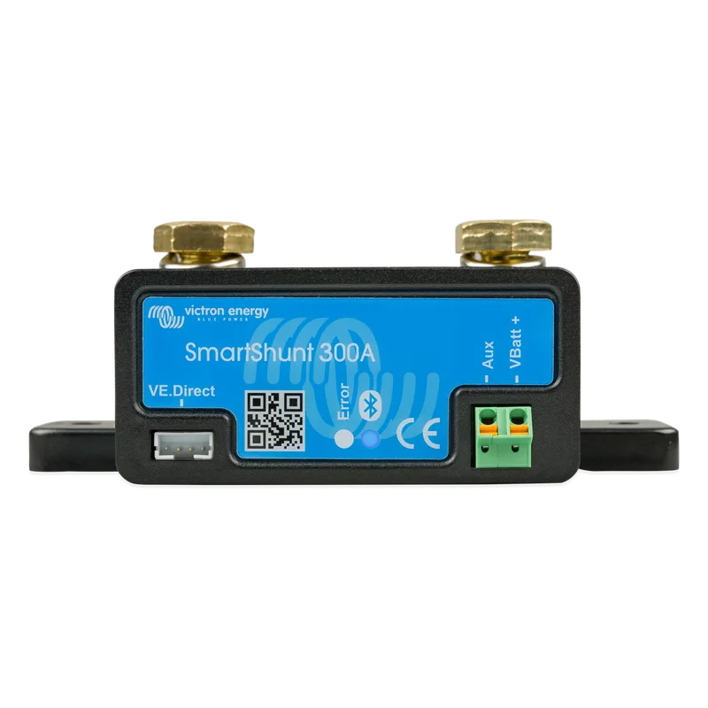 Monitor de Bateria SmartShunt / 300 A / 6.5-70VCC / Banco de baterías de 1-9999Ah / IP21 VICTRON ENERGY SSHUNT300A