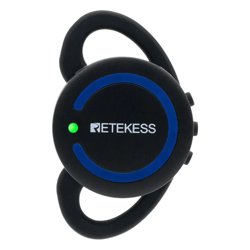 Receptor Inalámbrico para Sistema de Guía Turística / Earhook / 20 Gramos / Puerto Tipo C / Carga por Contacto RETEKESS TT126RR