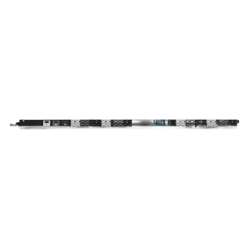 PDU Inteligente Enlogic Advantage MS / 48 Tomas (24) C13 + (24) 4-en-1 C13/C15/C19/C21 / 208 Vca Trifásico 3P Wye 30 A (24 A) / 8.6 kVA / Monitoreo por Entrada y Switcheo por Toma / 0U Vertical 1.78 m (5.8 ft) HOFFMAN EN2851