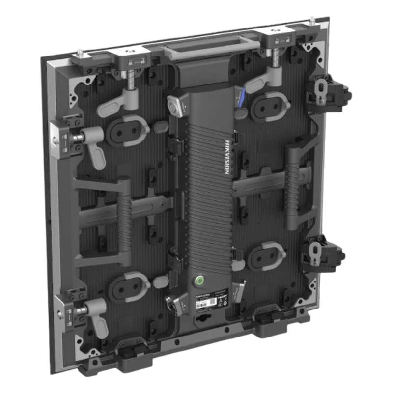 Gabinete LED / Serie Aries / 500×500 mm / Paso 2.9762 mm / Resolución 168×168 / Aluminio Fundido / IP65 / Sistema de Bloqueo Curvo y Cúbico / Liberación Rápida HIKVISION DS-D4729CE22-1AB