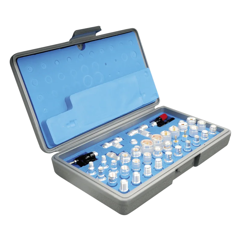 Kit Universal de Adaptadores UNIDAPT de 43 Piezas "Clásicos" en Estuche de Plástico y Esponja. RF INDUSTRIES,LTD RFA-4023-01