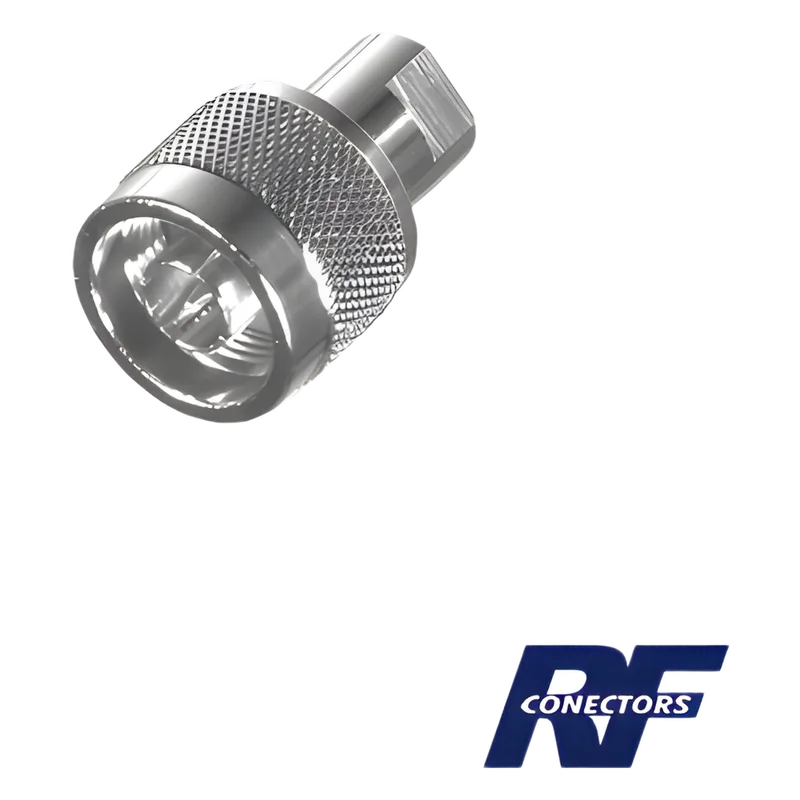 Adaptador en linea de conector FME Macho a N Macho. RF INDUSTRIES,LTD RFE-6107