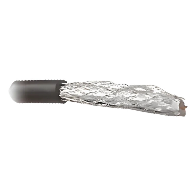 Cable con Blindaje de Cinta de Poliéster Aluminizado y 40% de Malla de Aluminio 95%, Aislante de Polietileno Espumado. Bobina de 500 Metros (1640 Pies) / Intemperie VIAKON RG-59U-SYS/500