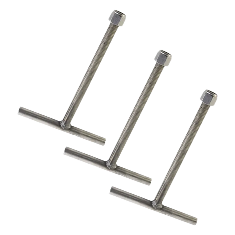 Juego de 3 Anclas con galvanizado por inmersión en caliente. Compatible con SBA60. TOWERS SAB-60G