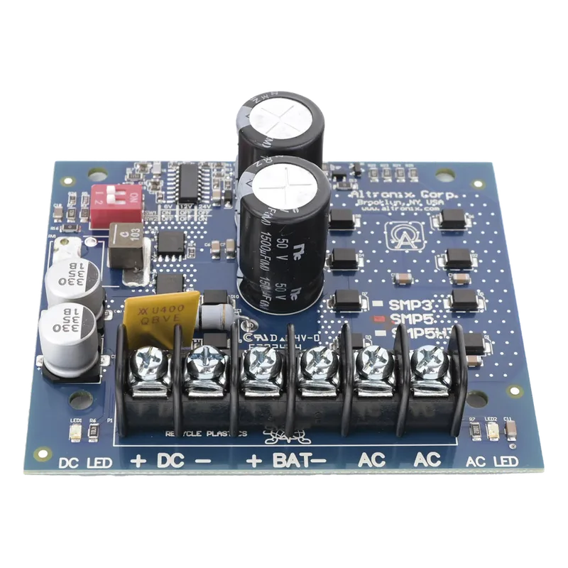 Fuente de Poder con Respaldo, 6 o 12 o 24 Vcc, 4 A, 96 W, 1 Salida, Requiere Transformador de Entrada, Tipo Tarjeta ALTRONIX SMP-5
