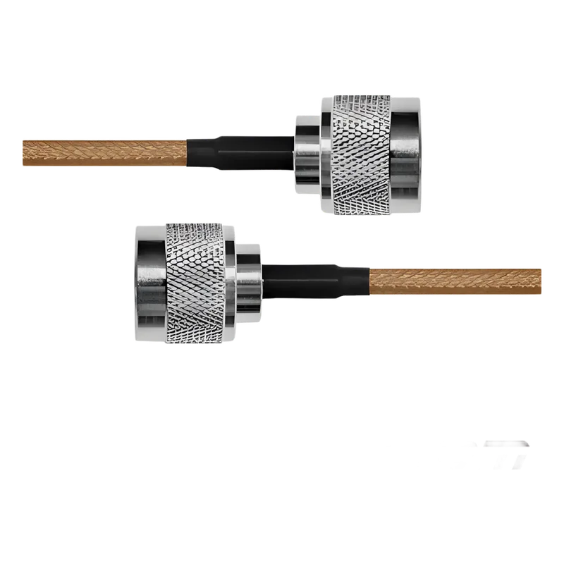 Jumper de 180 cms. con Cable Coaxial RG-142/U y Conectores N Macho a N Macho. EPCOM INDUSTRIAL SN-142-N-180