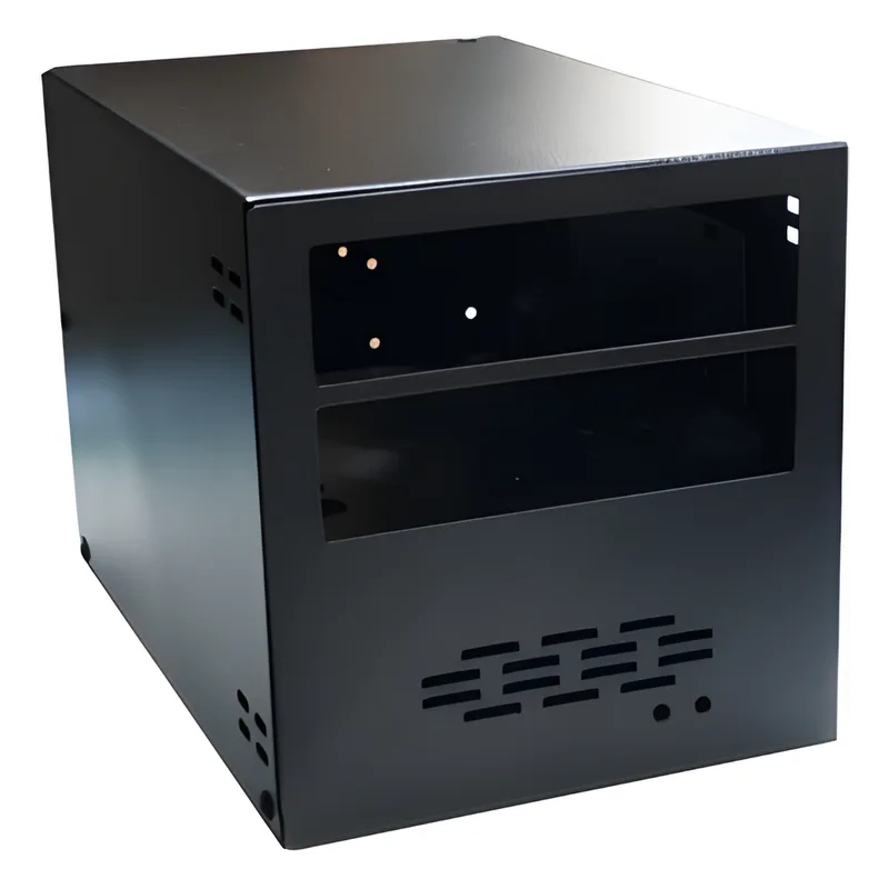 Gabinete para instalación de dos radios móviles Kenwood. EPCOM INDUSTRIAL SR-40K