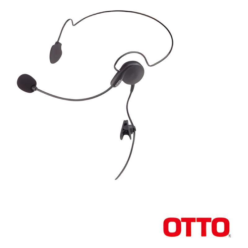 Diadema BREEZE para KENWOOD NX-200/300/410, TK-480/2180/3180 OTTO V4-BA2KB3B