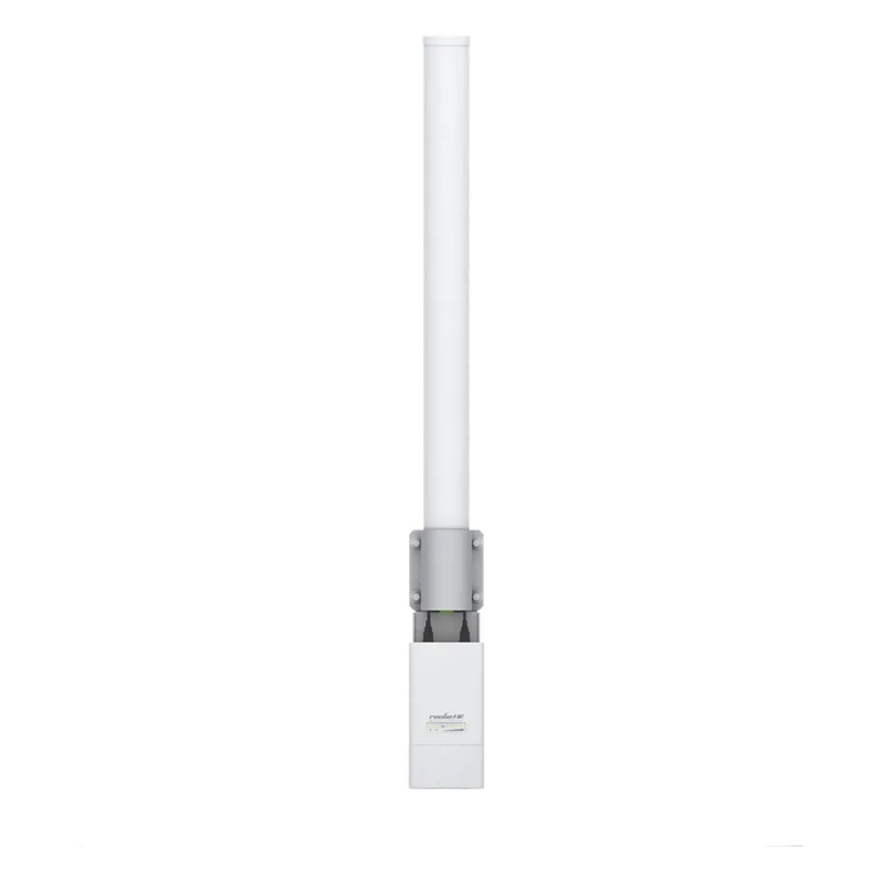 Antena omnidireccional, potente cobertura de 360°, doble polaridad MIMO 2x2, frecuencia 5 GHz (5.45-5.85 GHz) de 13 dBi UBIQUITI AMO-5G13