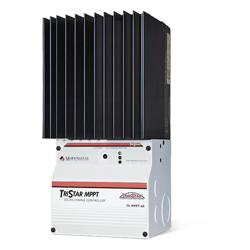 Controlador de Carga MPPT de 60A 12/24/36/48 V, Máximo Voltaje de Circuito Abierto Voc 150Vcc MORNINGSTAR TS-MPPT-60