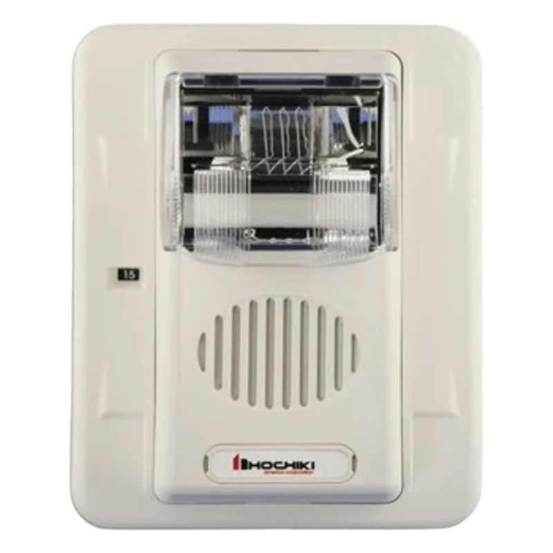Sirena Estrobo, 24 Vcd, Multi-Candela 15 hasta 110 cd, Montaje En Pared, Color Blanco, Serie HEC3 (0500-06030) HOCHIKI HEC3-24WW