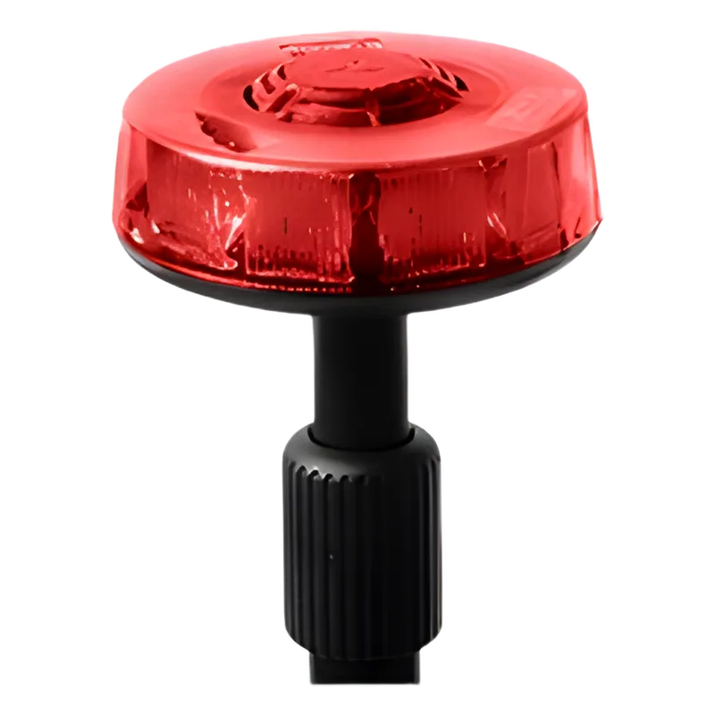Luz telescópica trasera roja con mástil de 3 secciones, 15 LEDs en tecnología SOLARIS FEDERAL SIGNAL CO-400-R