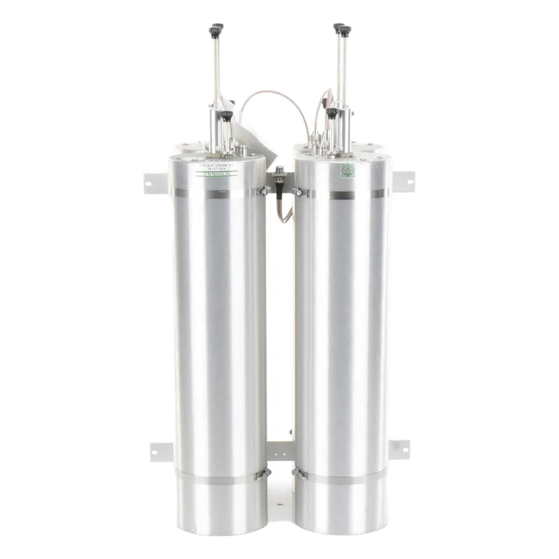 Duplexer Pasa Banda-Rechazo de Banda, 144-174 MHz, 4 Cavidades de 6.625" Diámetro, 500 KHz, 400 Watt, BNC Hembras. TX RX SYSTEMS INC. 28-37-02A