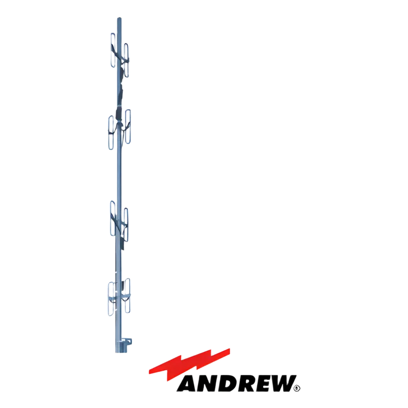Antena base de 8 Dipolos, 450 - 470 MHz, resistente a humedad y diseño robusto ANDREW / COMMSCOPE DB408-B