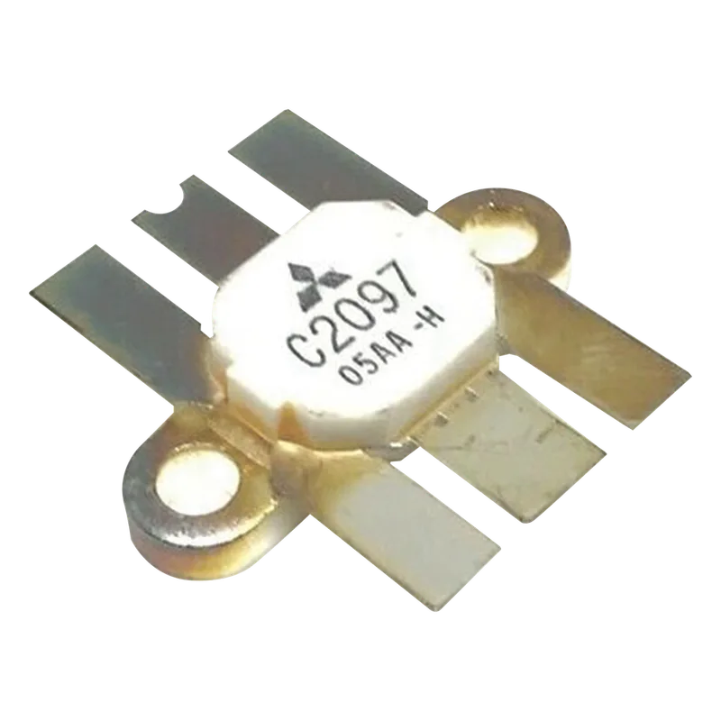 Transistor de Silicio NPN Epitexial, 30 MHz, 13.5 Vcc, 70 Watt, T-40E. 2SC2097