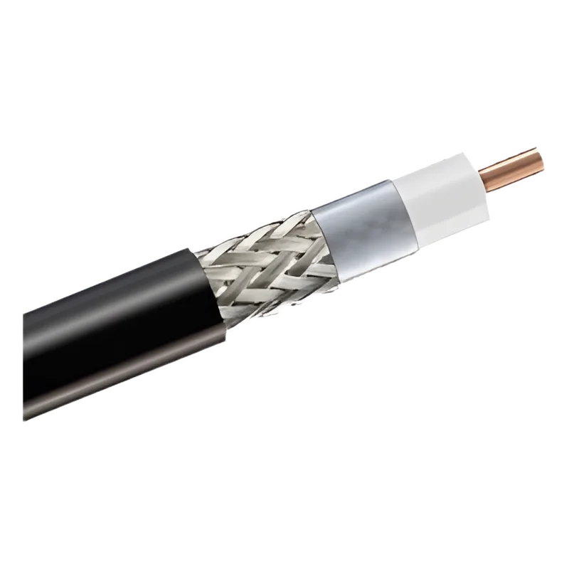 Cable Andrew RG8 50 Ohms Malla (Retazo de 5 Metros (16.40 Pies)) CNT-400*5MTS