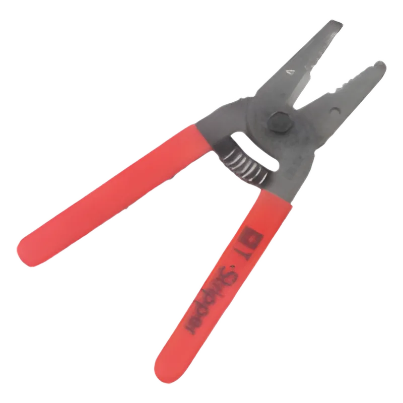 Pinza pelacable de acción rápida y suave. Calibre 16 a 26 con 6" (15.3 cm) de largo. 462-ST-044