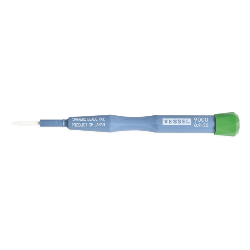 Ajustador Plano de Cerámica VESSEL de 0.9 x 30 mm. TECHNITOOL 464-SC-650