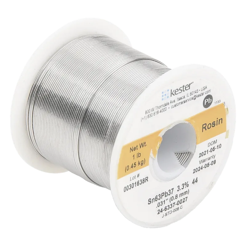 Rollo de Soldadura de 63% Sn y 37% Pb de 0.031" con 454 gr. 488-SO-162