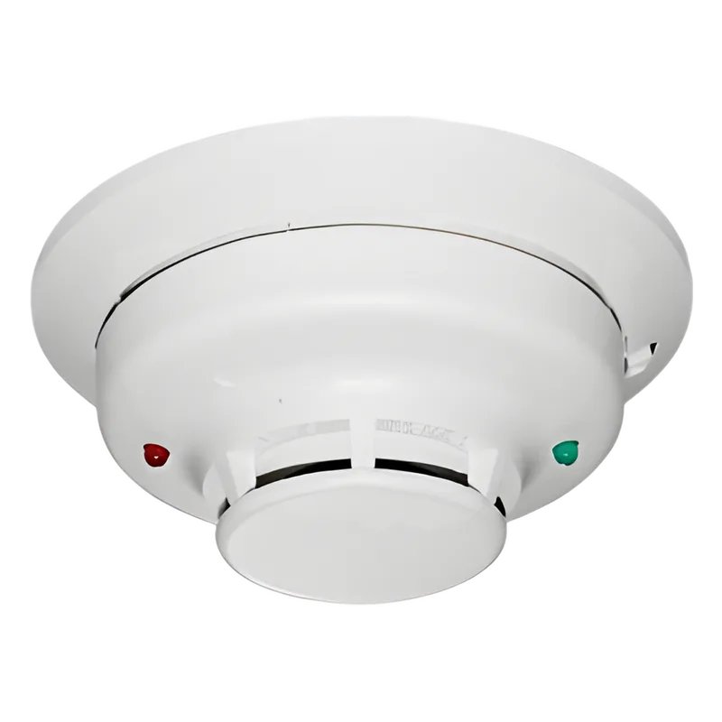 Detector fotoeléctrico de humo convencional de 4 hilos con salida de contactos para paneles de incendio SYSTEM SENSOR 4W-B