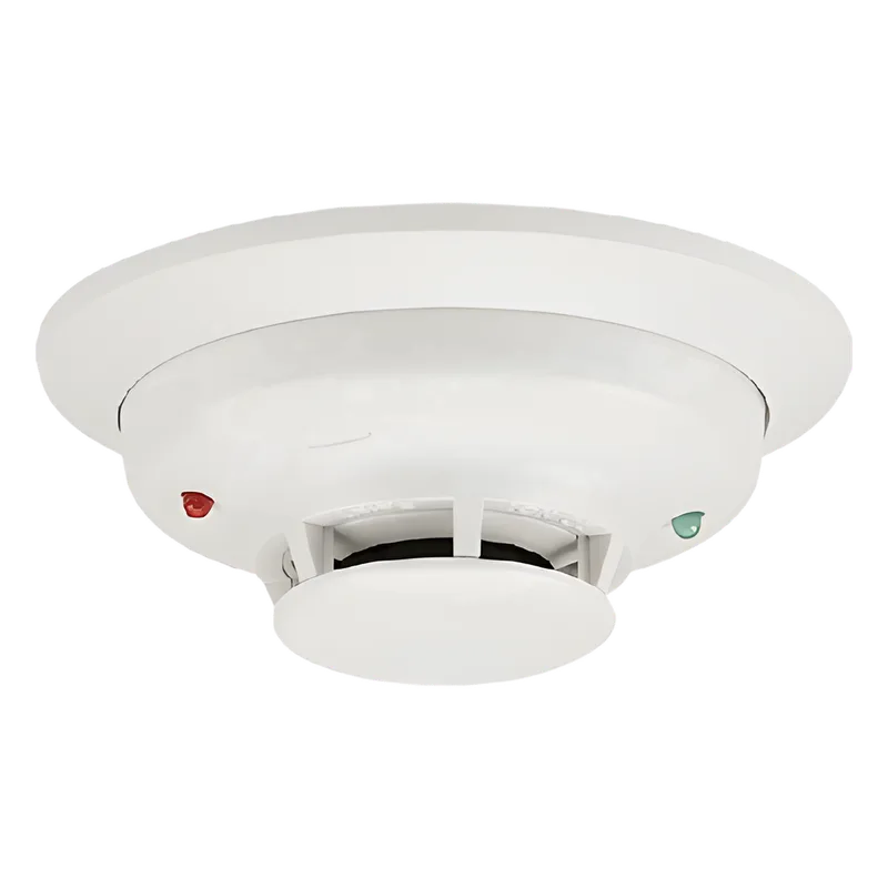 Detector fotoeléctrico de humo de 4 hilos con sensor térmico fijo a 57 grados C para paneles de incendio SYSTEM SENSOR 4W-TB
