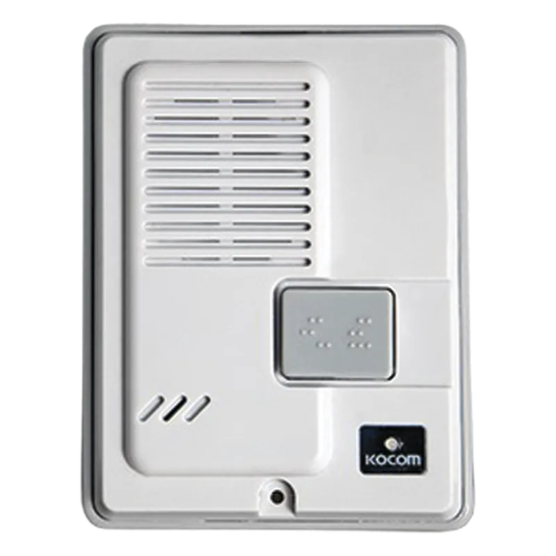 Frente de Calle de Plástico para uso con el Sistema Intercomunicador KIP611PG KOCOM DS-4M