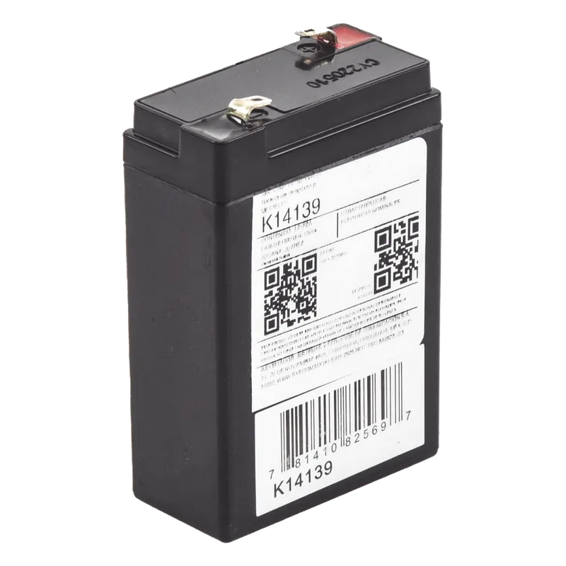 Batería de respaldo de plomo-ácido sellada 6V para comunicadores AlarmNet HONEYWELL K14139