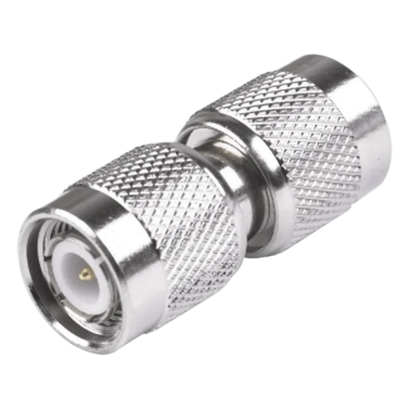 Adaptador Barril, de Conector TNC Macho a TNC Macho, Níquel/ Oro/ Teflón. RF INDUSTRIES,LTD RFT-1224