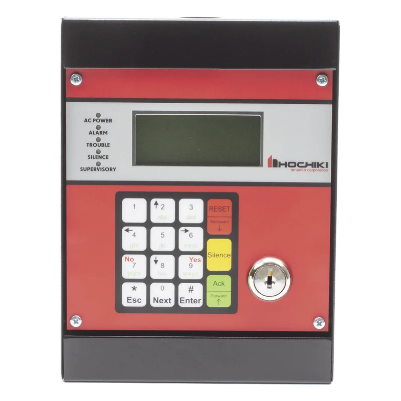 Teclado Remoto, Display de 32 Caracteres, Compatible con Paneles Hochiki Serie HCA (0100-09670) HCA-RA