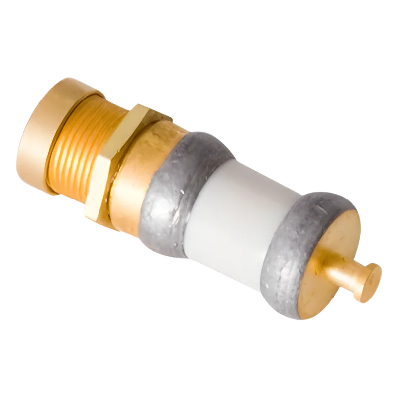 Capacitor Variable de Aire, 1-20 pF para Reemplazo en el Ajuste del Rechazo de Banda en Duplexers VHF (L=12,44 mm). 5502