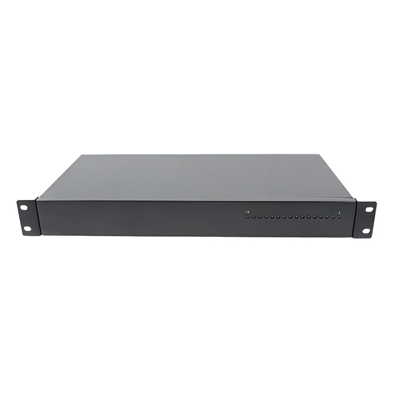 Fuente de poder profesional de 16 Salidas / 24 Vca @ 20 Amper con montaje para rack, voltaje de entrada : 110 Vca EPCOM POWERLINE PL-AC-20A-16R