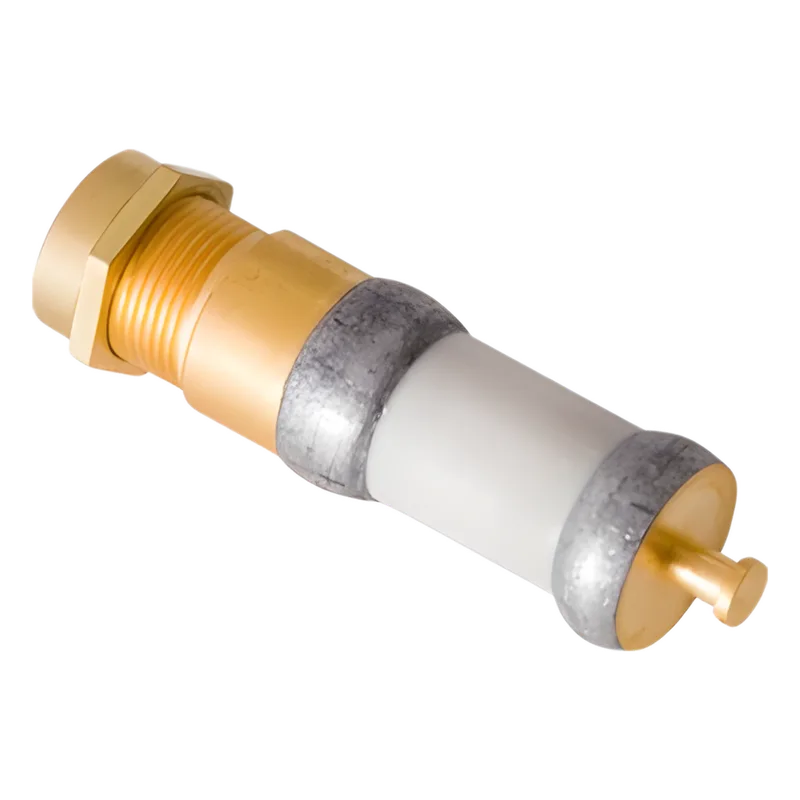 Capacitor Variable Trimmer de Aire, 1-30 pFd. para Ajuste del Rechazo de Banda en Duplexers de VHF (L=17,27 mm). 5602