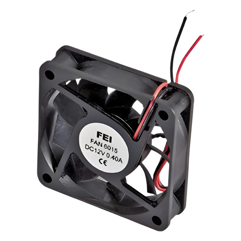 Ventilador Anticondensante Axial Cuadrado, 60x60x25 mm, 24 Vcc, 4500 RPM, 2.9 W, 0.12 A, Flujo de Aire de 25.0 CFM, Unión Sellada. TXPRO FAN-602524