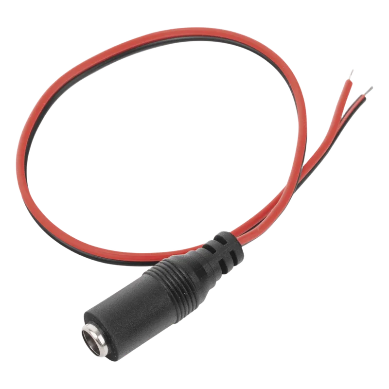 Cable con Conector Hembra, Alimentación para Vcc con Puntas Libres. DC-CORDF