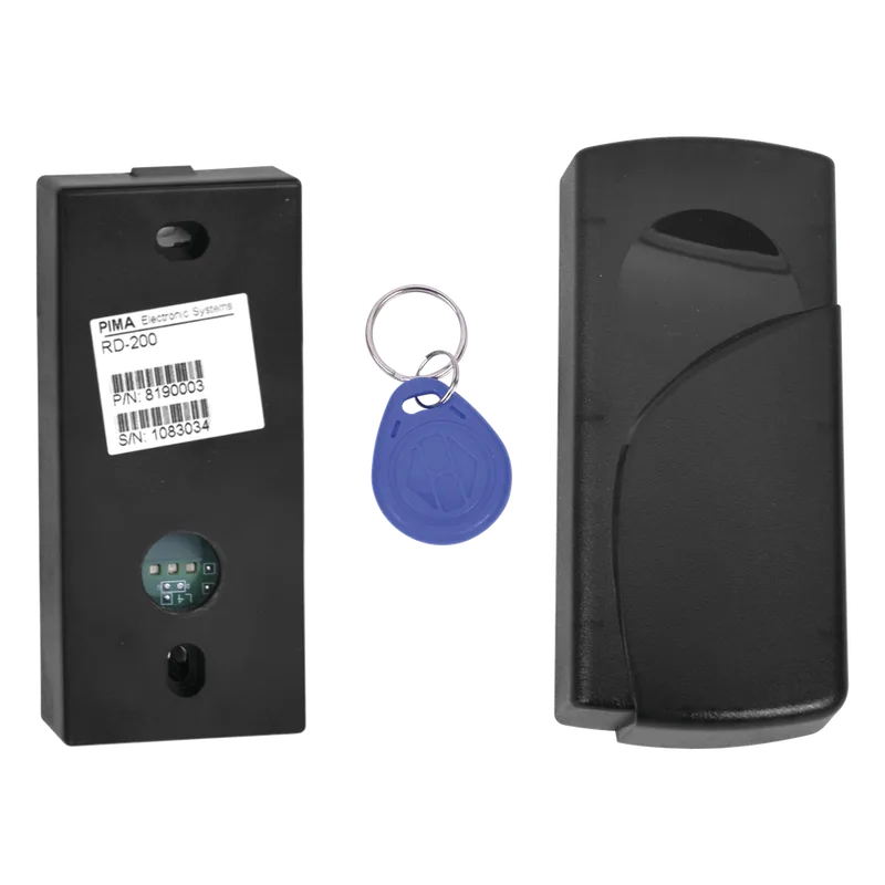 Lectora de Proximidad para Armar/Desarmar. Compatible con Hunter-8 y la Serie Hunter-Pro PIMA RD-2000