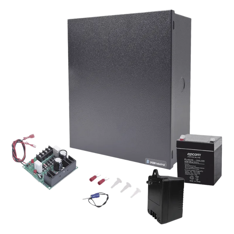 Fuente de 12 Vcc/1A para Control de Acceso con Batería Incluida LK5.512 EPCOM POWERLINE PRO-12V-1AK