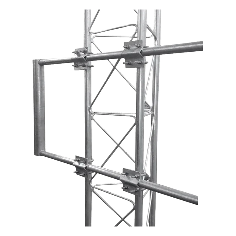 Brazo Uso Rudo para Torre STZ Galvanizado Electrolítico de 170 x 60 cm Tubo 2" Ced 30. TOWERS S-BLUE