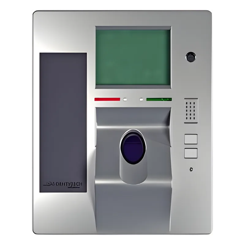 Terminal Biométrica de Huella con Imagen Multiespectral, Todo Tipo de Huella, Antivandalismo, Pantalla Touch, Cámara 5 Mpx, IDT WallMount IDENTYTECH 100-240-200