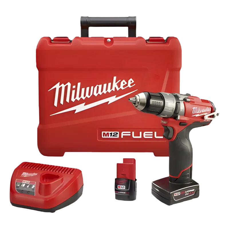 Kit de Taladro Percusión / Atornillador de 1/2" MILWAUKEE VARIOS 240-422