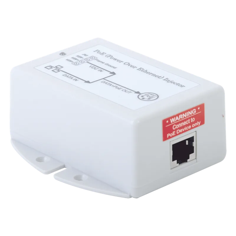 Inyector POE para Aplicación Solar, Entrada 9-36 Vcc, Salida Pasivo en 24 Vcc 10/100/1000 Mbps, Hasta 19 Watts TYCON POWER PRODUCTS TP-1224G