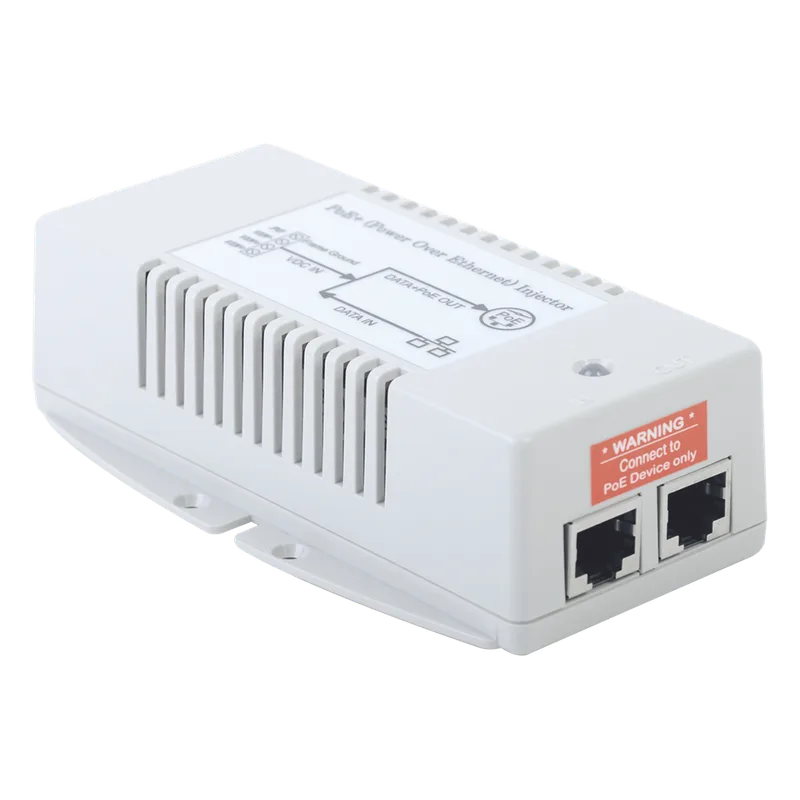 Inyector POE Para Aplicación Solar, Entrada 10-15 Vcc, Salida en 56 Vcc, 802.3 af/at, 10/100/1000 Mbps, Hasta 35 Watts TYCON POWER PRODUCTS TP-1248GDHP