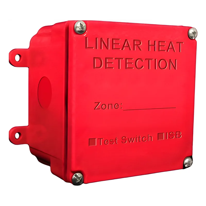 Caja de Empalme para Cable Detector de Calor / SafeCable LHD / Polímeros Térmicos Avanzados / Conductores Tri-Metálicos / -20°C a 60°C / Clase 1 Div.2 / Safe Fire Detection SAFE FIRE DETECTION INC. RG-5222