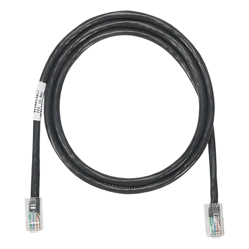 Cable de Parcheo UTP Categoría 5e, con Plug Modular en Cada Extremo - 3 Metros (9.84 Pies) - Negro PANDUIT NK5EPC10BLY