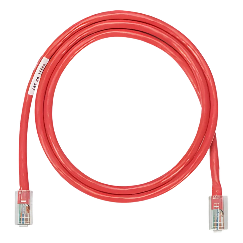 Cable de Parcheo UTP Categoría 5e, con Plug Modular en Cada Extremo - 3 Metros (9.84 Pies) - Rojo PANDUIT NK5EPC10RDY