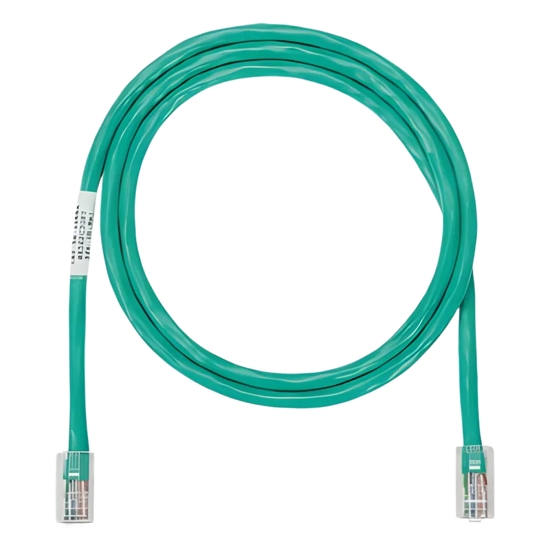Cable de Parcheo UTP Categoría 5e, con Plug Modular en Cada Extremo - 4.3 Metros (14.11 Pies) - Verde PANDUIT NK5EPC14GRY